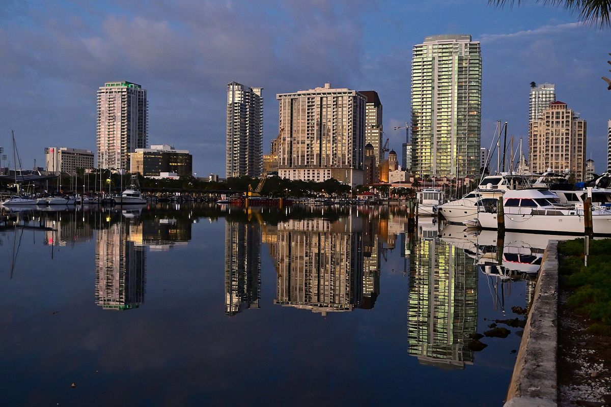 Downtown St. Petersburg skyline